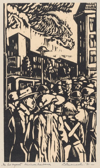 After the Accident by Louis Cardinaals (signed by artist)