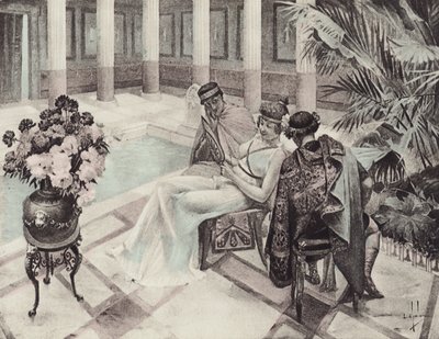 Titus and Gisippus, Tenth Day, Eighth Story by Louis Chalon