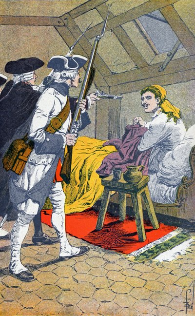 Cartridge Arrest by Louis Charles Bombled