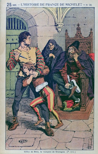Gilles de Laval (1404-40) Lord of Rais, in 