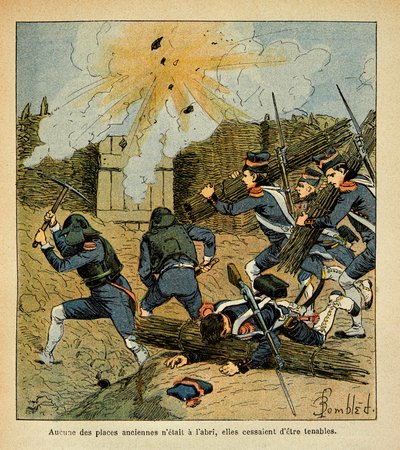 Siege of a City by Louis Charles Bombled