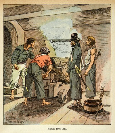 French Mariners between 1805 and 1815 from the book 