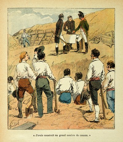 Napoleon directed major works in France during his reign by Louis Charles Bombled