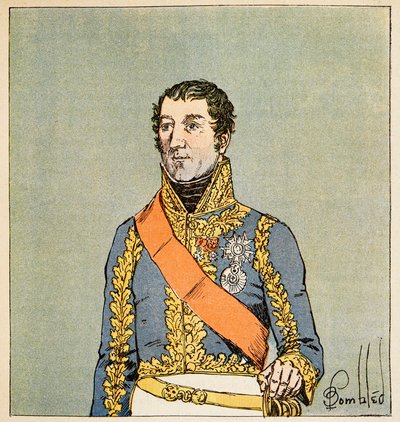 Portrait of Marshal Edouard Mortier, Duke of Trevise by Louis Charles Bombled