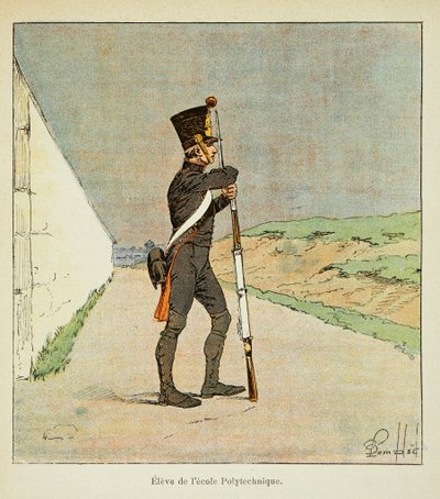 Student of the Polytechnic School by Louis Charles Bombled
