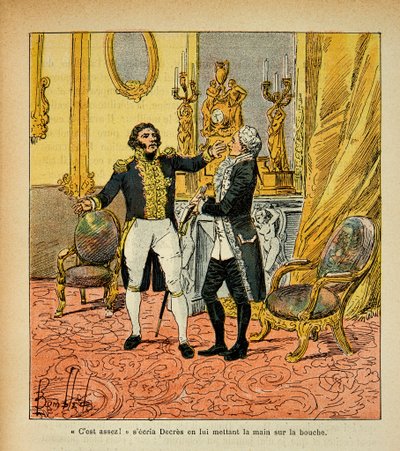 Talleyrand Facing Denis Decres by Louis Charles Bombled