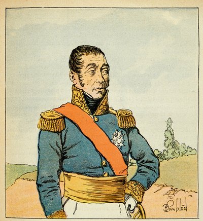 Portrait of Marshal Emmanuel de Grouchy by Louis Charles Bombled