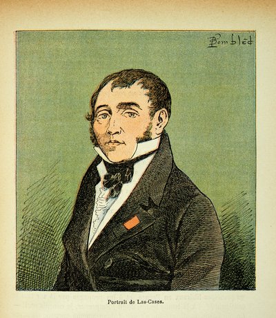 Portrait of Las Cases by Louis Charles Bombled