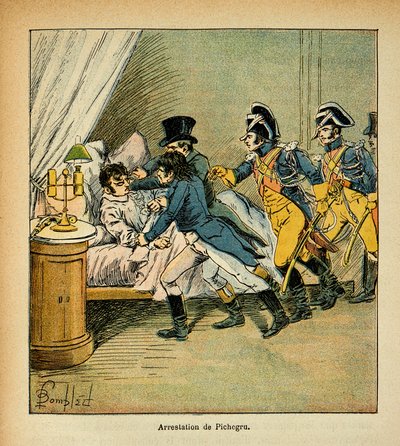 Arrest of Jean Charles Pichegru on 28 February 1804 by Louis Charles Bombled