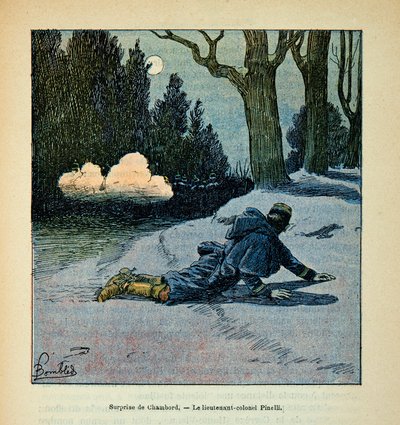 Surprise of Chambord, Lieutenant Colonel Pinelli by Louis Charles Bombled