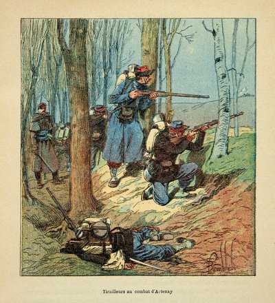 French Tirailleurs at the Combat d