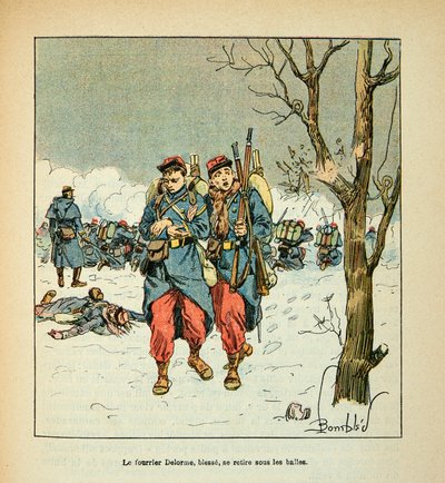 The Army of the Loire: The Delorme Fowl, Wounds Retreats Under the Balls by Louis Charles Bombled