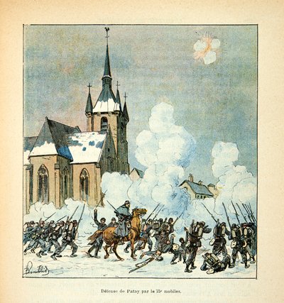 The Army of the Loire: Defense of the City of Patay by the 75th Mobiles in December 1870 by Louis Charles Bombled
