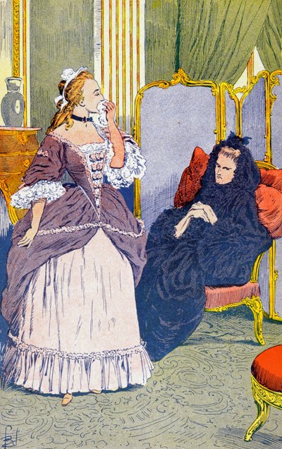 Mrs of Luxembourg and the Princess of Robecq by Louis Charles Bombled