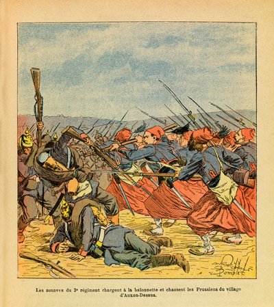 The Eastern Army of Eugene Sergeant, Illustrated by Louis Bombled: The Zouaves of the 3rd Regiment by Louis Charles Bombled