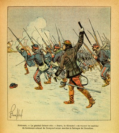 The Eastern Army: January 1871, Hericourt, General Cremer shouts 