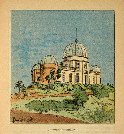 The Tananarive Observatory in 1895 (The War in Madagascar) by Louis Charles Bombled