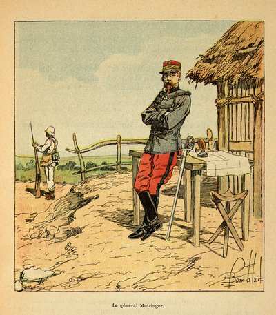 Portrait of General Metzinger in Madagascar in 1895 by Louis Charles Bombled