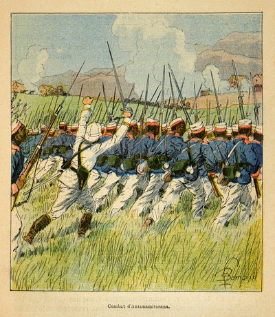 The War in Madagascar: French Troops During the Antanamitarana Battles in 1895 by Louis Charles Bombled