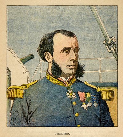 Portrait of Admiral Paul Emile Miot by Louis Charles Bombled