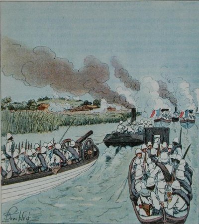 The Flotilla Attack on Marovoay, Madagascar, from 