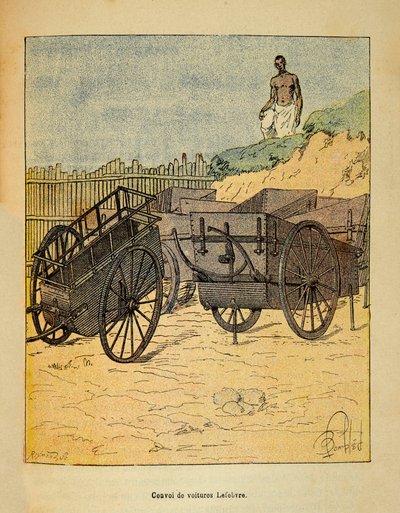 Convoy of Cars Lefebvre Uses for the Supply of Troops by Louis Charles Bombled