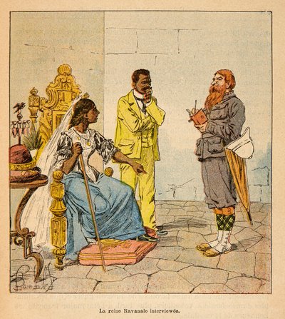 The War in Madagascar: An English Journalist Interviewed Queen Ravanalo in 1895 in the Presence of His Prime Minister by Louis Charles Bombled