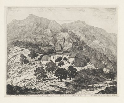 Montalba-le-Château (France) by Louis Charles Hora Siccama