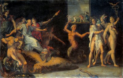 Allegory to the revocation of the Edict of Nantes in October 1685 by Louis Cheron