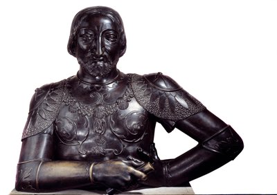 Bust of the King of France Francois I in Bronze. Sculpture by Louis Claude Antoine Vasse by Louis Claude Vassé