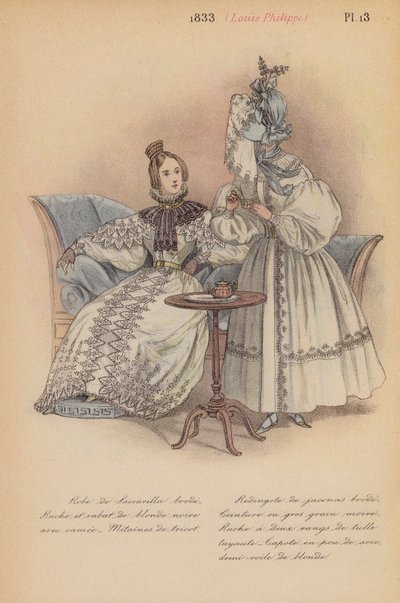 French Fashion: 1833, Louis-Philippe by Louis Colas