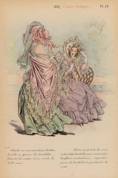 French fashion: 1837, Louis-Philippe by Louis Colas