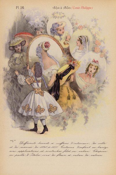 French Fashion: 1840 to 1850, Louis-Philippe by Louis Colas