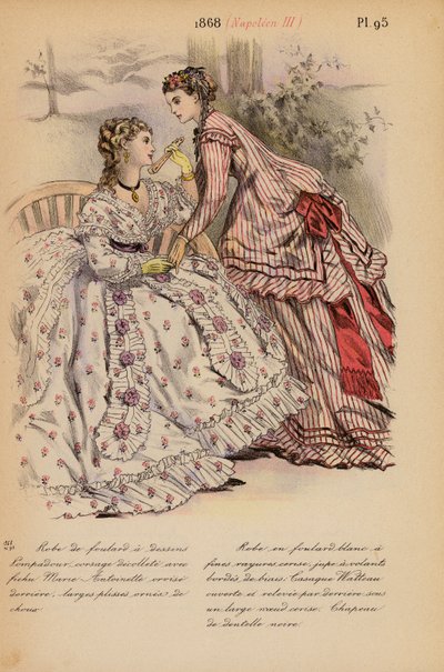 French Fashion: 1868, Napoleon III by Louis Colas