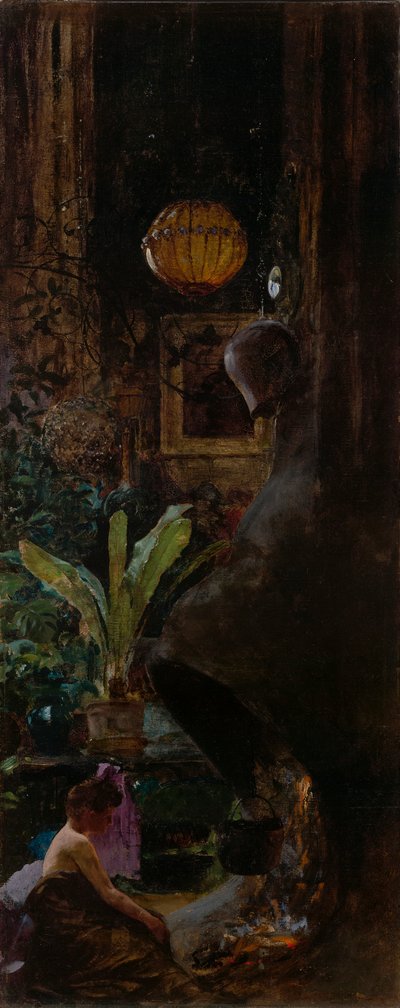 A Corner of the 72nd Street Studio by Louis Comfort Tiffany