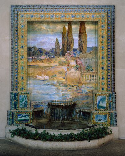 Garden Landscape, c.1905-15 by Louis Comfort Tiffany