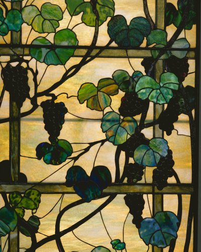 Grapevine Panel by Louis Comfort Tiffany
