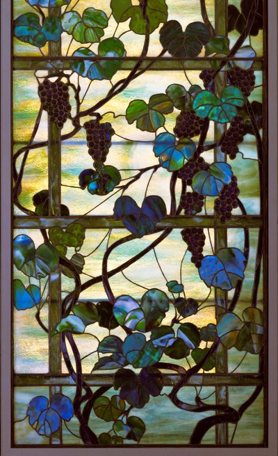 Grapevine Panel by Louis Comfort Tiffany