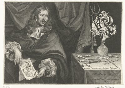 Title Page with Portrait of Louis Roupert by Louis Cossin