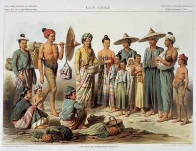 Laotian populations around 1870 in 
