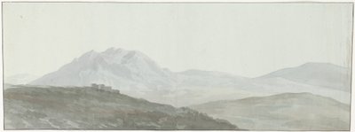 View of the Peaks of the Apennines by Louis Ducros
