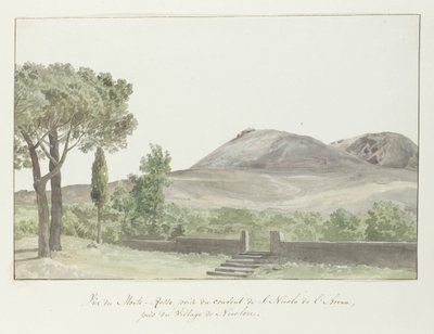 View of Monte Rosso near the Monastery of San Nicolo d