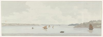 View of a Part of the Mare Piccolo (Voyage in Italy, Sicily, and Malta - 1778 series) by Louis Ducros