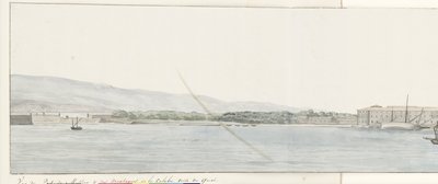 View of the Port of Messina and the Mountains of Calabria from the Quay by Louis Ducros
