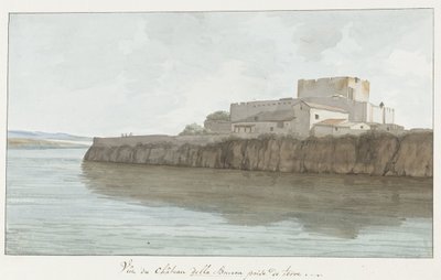View of the Castle of Brucoli, 