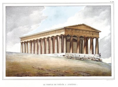 The temple of Thesee a Athenes. in 
