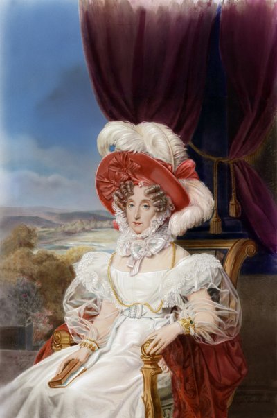 Portrait of the Queen Marie-Amelie, c.1839 by Louis Edouard Rioult