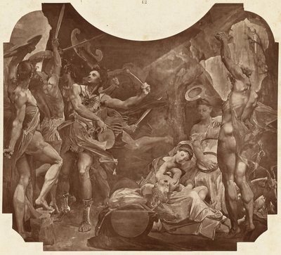 Jupiter and the Corybantes by Louis Emile Durandelle