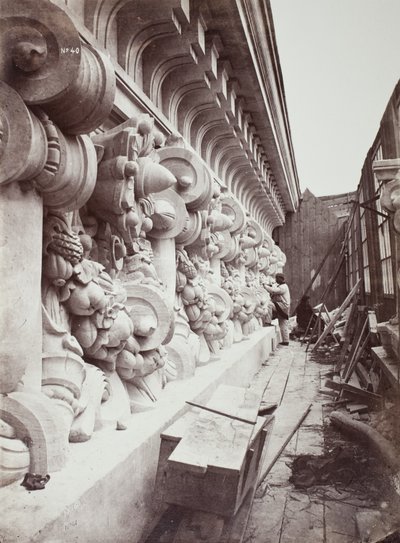 Stage Frieze and Cornice by Louis Emile Durandelle
