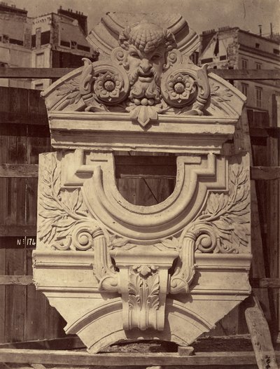 Protruding Tables. Lateral Galleries of the Grand Staircase by Louis Emile Durandelle